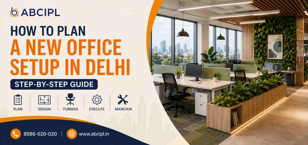 How to Plan a New Office Setup in Delhi (Step-by-Step Guide)